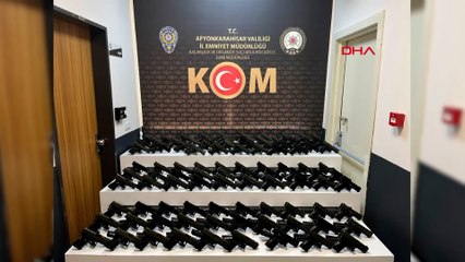 Afyonkarahisar'da silah kaçakçılığı operasyonu: 2 kişi tutuklandı