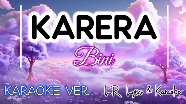 Karera - Bini (KARAOKE VERSION) | LR Lyrics & Karaoke