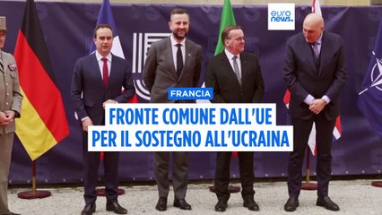I ministri della Difesa europei fanno fronte comune a sostegno dell'Ucraina