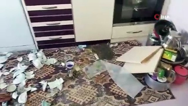 İnat uğruna tadilat yaptırılmadı... Düşen mutfak dolabı az kalsın faciaya neden oluyordu