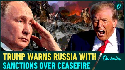 Trump Signals Economic Action If Russia Blocks Ukraine Ceasefire, Warns Of Consequences For Moscow