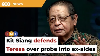Kit Siang comes to Teresa’s defence over probe into former aides