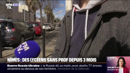 Nîmes: des lycéens sans professeur de français depuis trois mois