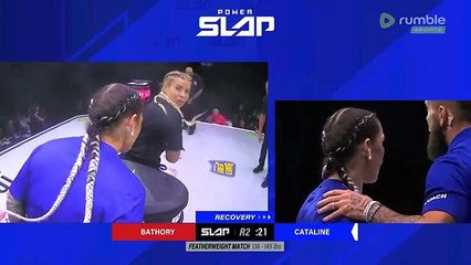 Bad Blood Rematch: Sheena Bathory vs Jackie Cataline 2 | Power Slap 11 | Full Match