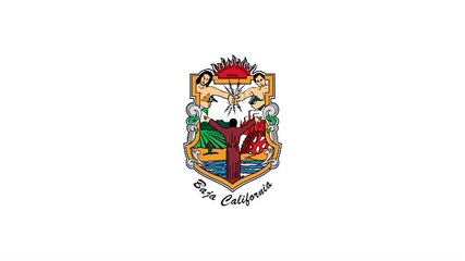 Flag of Baja California. Bendera Baja California. Baja California Flag. Flag of Baja California State. Bendera Negara Bagian Baja California. Baja California States Flag. Flag of State of Baja California. State of Baja California Flag