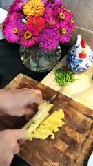 Pork Ribs cooked with pineapple