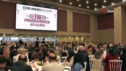 Gaziler, şehit yakınları ve STK’lar Bahçelievler Belediyesi’nin iftarında bir araya geldi