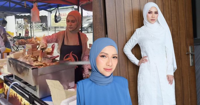 Zara Zya Berniaga Di Bazar Ramadan, Selesa Berbaju Kurung & Ramah Layan Pelanggan!