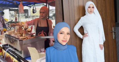 Zara Zya Berniaga Di Bazar Ramadan, Selesa Berbaju Kurung & Ramah Layan Pelanggan!