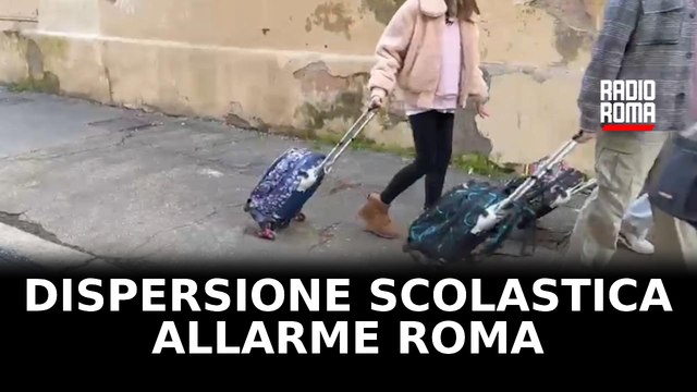 Dispersione scolastica a Roma, l'allarme nei grandi centri