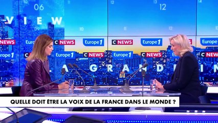 «Ceux qui considèrent que les États-Unis ne sont plus un allié doivent demander la sortie de l'Otan», critique Marine Le Pen