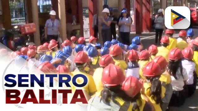 Unang Nationwide Earthquake Drill ngayong taon, isinagawa ngayong araw