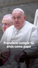 Francisco cumple 12 años como papa