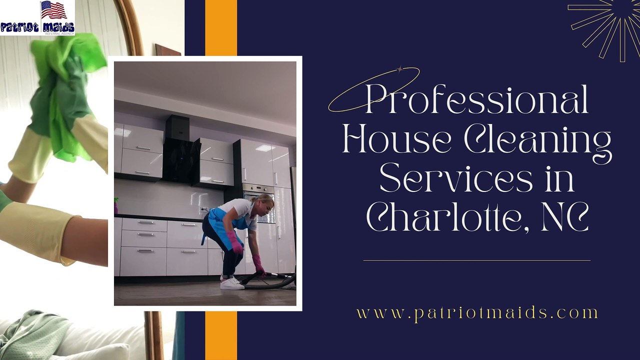 Professional House Cleaning Services in Charlotte, NC