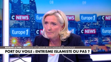 D'après Marine Le Pen, le voile est utilisé comme un outil politique