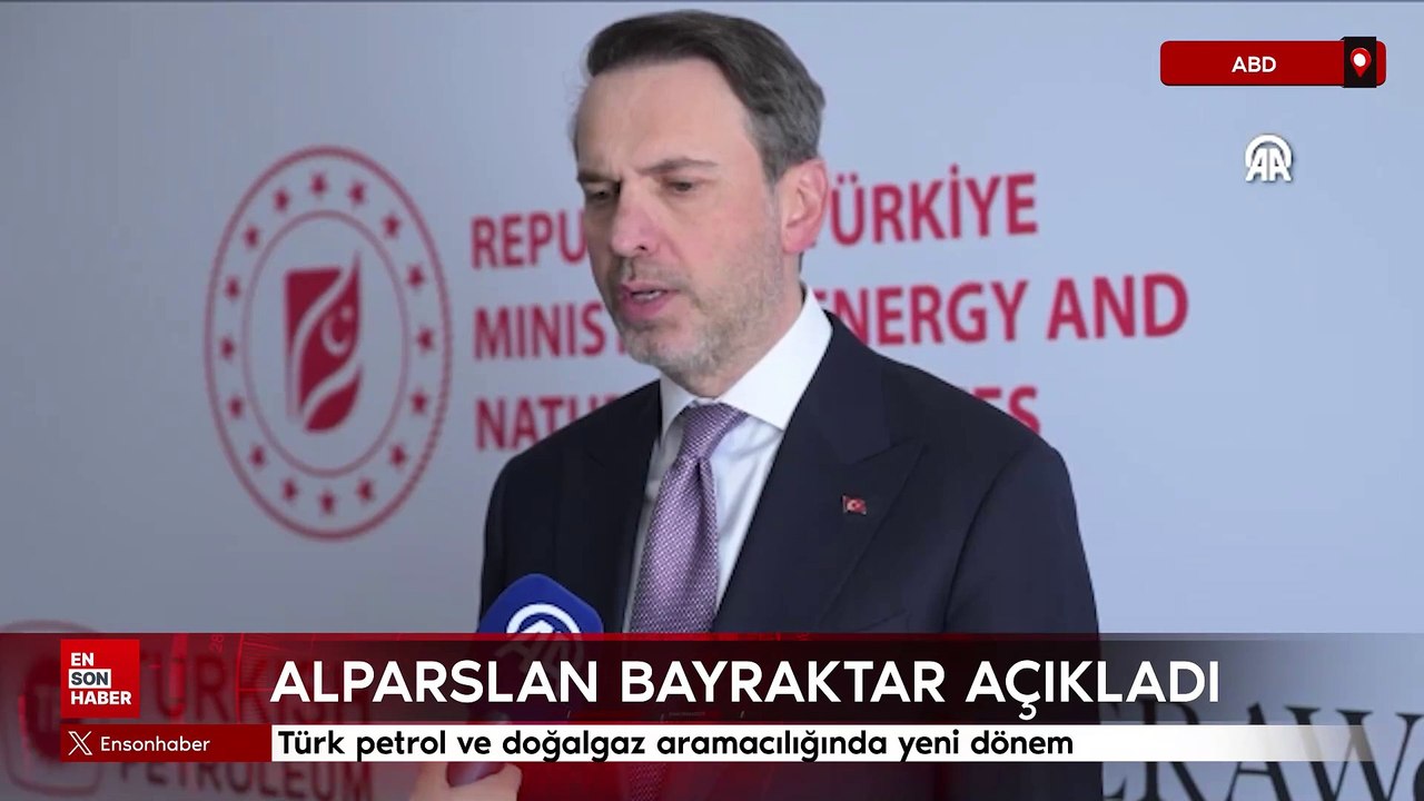 Alparslan Bayraktar: Türk petrol ve doğalgaz aramacılığında yeni dönem