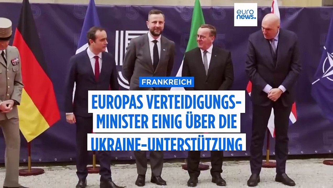 Europäische Verteidigungsminister zeigen Einigkeit bei der Unterstützung der Ukraine