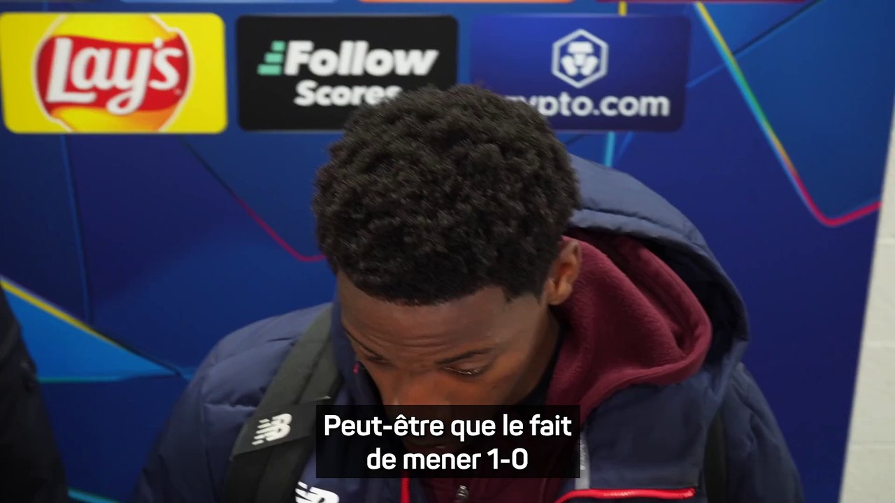 David : "Peut-être que le fait de mener 1-0 nous a fait mettre le frein à main"