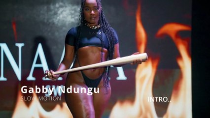 Gabby Ndungu in Mesmerizing Slow Motion | Miami Swim Week 2024