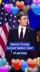 Barron Trump has turned "Ladies" Man?!
