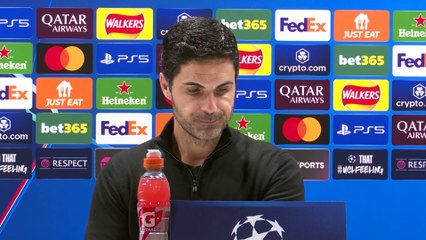 Arteta : “Très heureux d’être pour la 2ème année de suite en 1/4 de finale”