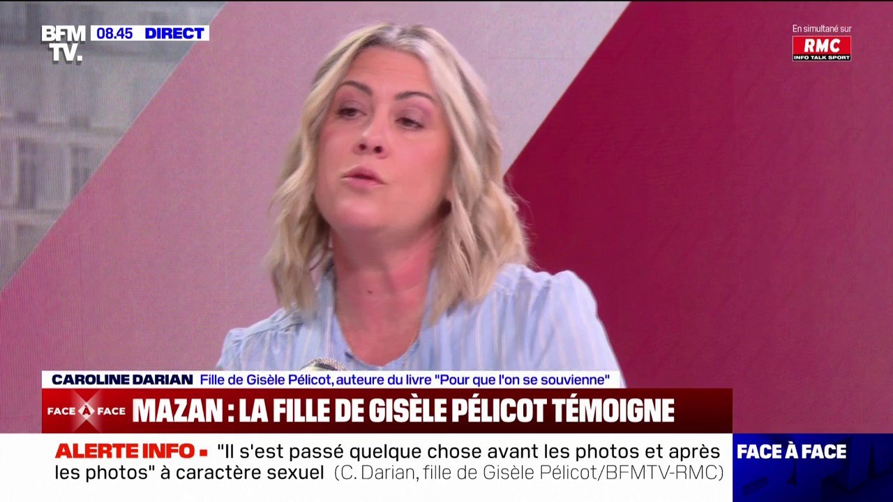 Plainte pour viol contre Dominique Pelicot: "Par respect pour ma mère, j'ai attendu de déposer cette plainte", affirme sa fille, Caroline Darian