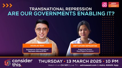 Consider This: Transnational Repression (Part 1) — Are Our Governments Enabling It?