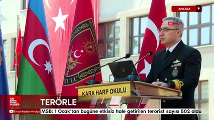 MSB: 1 Ocak'tan bugüne etkisiz hale getirilen terörist sayısı 502 oldu