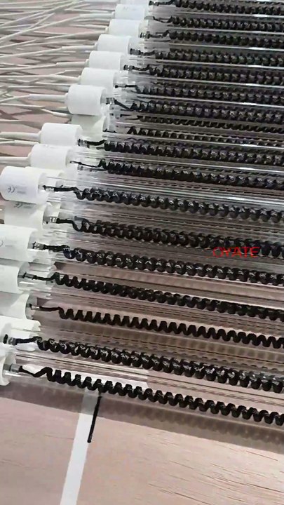 OYATE medium wave 1500w 220v carbon fiber infrared lamps quartz ir heater tube