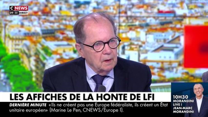 Pascal Praud accuse les journalistes de France Info de ne pas avoir interrogé François Hollande ce matin sur les affiches antisémites contre Cyril Hanouna "pour protéger la France insoumise et ne pas les mettre en difficulté" - VIDEO