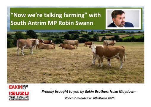 'Now we're talking farming' - Robin Swann