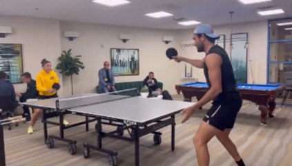 Tennis - Indian Wells 2025 - Quand Jasmine Paolini filme le duel Matteo Berrettini - Sara Errani en ping-pong