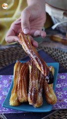 Churros cuits au air fryer
