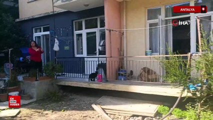 Antalya'da evde yangın çıktı, ev sahibi kiracısını suçladı