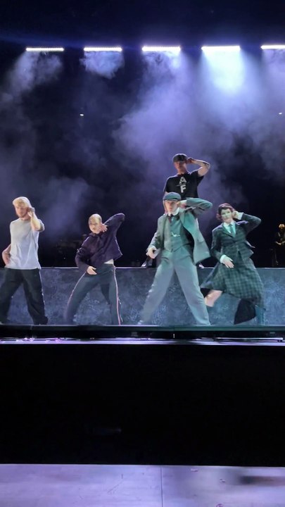 Extrait du spectacle "Peaky Blinders - The Redemption of Thomas Shelby" à La Seine Musicale le 12 mars 2025 à Boulogne-Billancourt