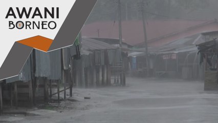 Risiko hujan berterusan di Sabah, Sarawak, Selatan Semenanjung bermula Selasa