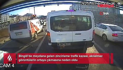 Bingöl'de kaza yapan vatandaş, olayın şokuyla otomobilinden inip peşinden koştu