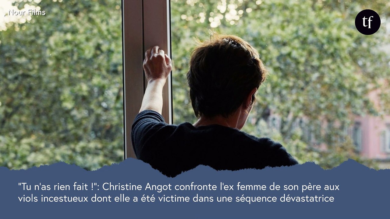 "Tu dois m'écouter maintenant !": Christine Angot confronte l'ex femme de son père aux viols incestueux dont elle a été victime dans une séquence dévastatrice