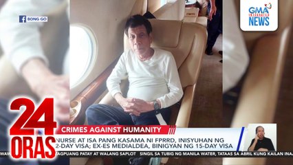 FPRRD, pina-medical checkup sa Rotterdam Airport; nasa kustodiya na siya ng ICC sa The Hague | 24 Oras