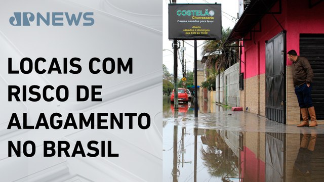 Mais de 2 milhões de imóveis estão em áreas de risco de inundações