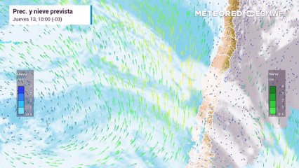 Chubascos y tormentas eléctricas para este fin de semana en Santiago