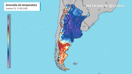 El tiempo en Argentina este fin de semana: ligero ascenso de temperaturas y algunas zonas con inestabilidad