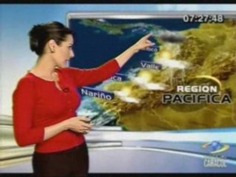 Silvia Corzo 20071120 Noticias Caracol - Clima