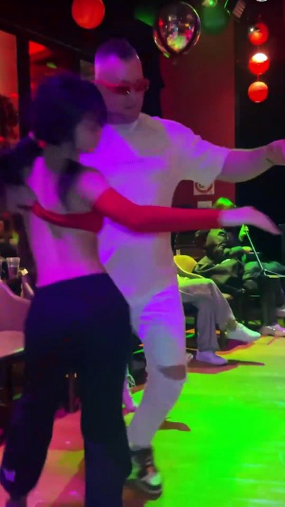 Dmitry Bachata Dance time with kyle Tang Cyclo dance party | "Dmitry & Kyle Tang Bachata Dance at Cyclo Dance Party in Shanghai | Sensual Bachata Moves & Dance Life" Bachata Sensual Steps