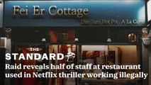 Raid reveals half of staff at Westminster restaurant used in Netflix Black Doves thriller working illegally