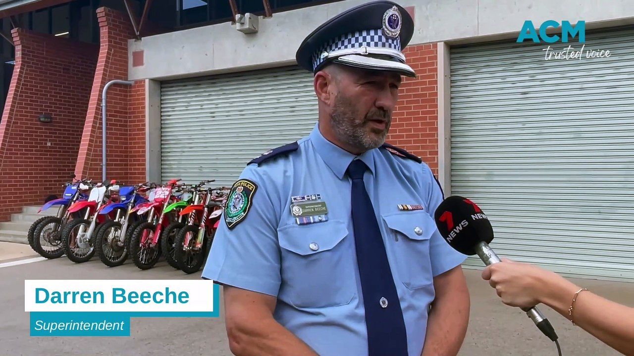 Dirt bikes seized by Chifley PD