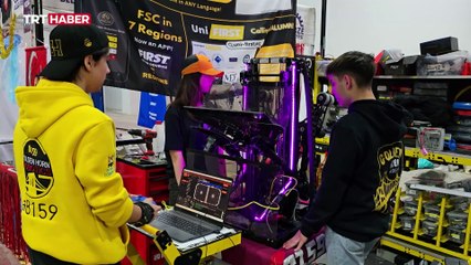 Dört dalda ödül alan liseli gençler ABD yolunda