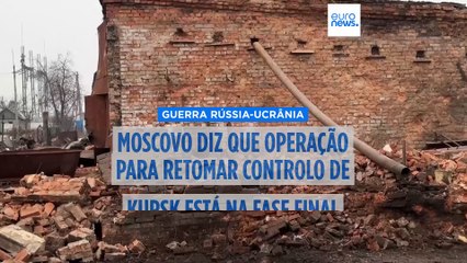 Negociadores dos EUA vão a Moscovo discutir cessar-fogo, Putin visitou tropas em Kursk