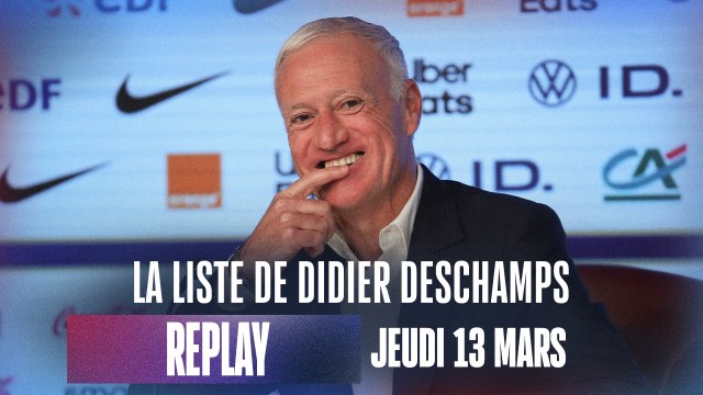 REPLAY: La liste des Bleus pour affronter la Croatie