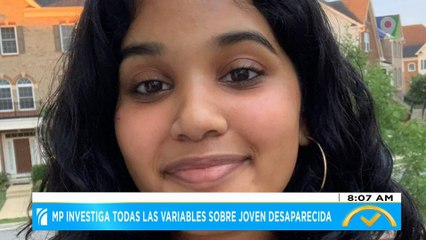 MP investiga todas las variables sobre joven desaparecida | El Despertador